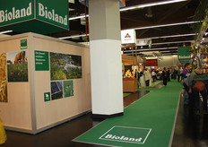 Bioland had een eigen plein in hal 7.