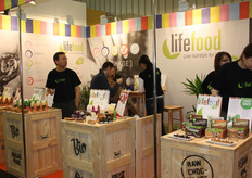 Het Duitse Lifefood had ook wat nieuwe producten.