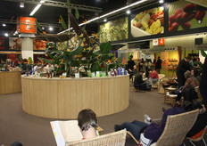 Bezoekers hadden ook de ruimte om te relaxen rond de producten.