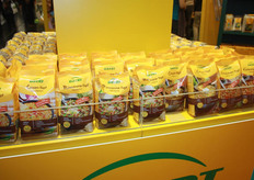 Een nieuw soep-assortiment van Davert in minestrone, linzen, erwten en kikkererwtendoep.