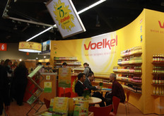 De stand van Voelkel, dat 75 jaar bestaat.