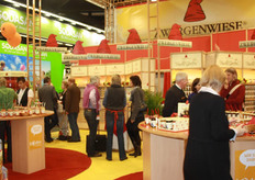 Drukte in de stand van Zwergenwiese.