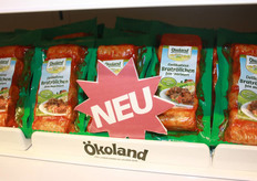 Gemarineerde rollen braadworst.