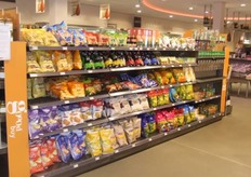 Een veelzijdig aanbod aan chips.