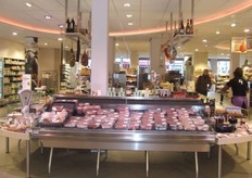 Ook veel vleesproducten.