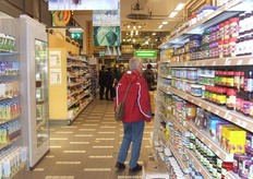 Ruim aanbod aan notenpasta's.