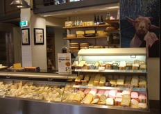 Veel verschillende kazen.