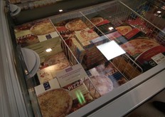 Steeds meer pizza's.