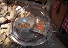 Klanten kunnen altijd iets proeven.