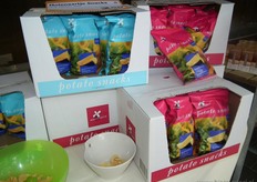 Diverse smaken Molenaartje Snacks.