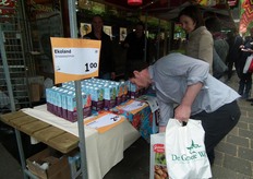 Mooie aanbieding van de Ekoland-sappen.