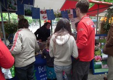 Rut Siegler van kruidenteeltbedrijf Belle Marie.