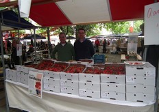 Kees Kroon en Bert van der Schoot van groothandel Kroon.