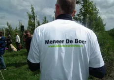 Pieter Jans Jansonius heette afgelopen zaterdag Meneer De Boer.