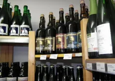 Veel Belgische bio-bieren.