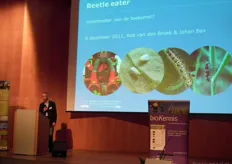 Rob van den Broek vertelde over de ontwikkeling van de Beetle eater.