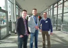 Wouter en Gerjan Snippe bezoeken de beurs met Jan David Meuleman.
