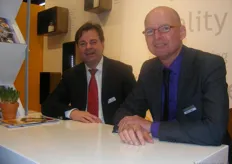 Peter Oellers (links) en Niels Vogel van SRC Special Refining Company.