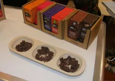 De chocola van ombar was te proeven in de stand van Chocodelic