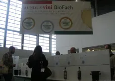 De proeverij van de Mundus Vini, de wijncompetitie van de BioFach.