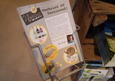 Deze folder is in de omgeving verspreid. Zo hebben ze meteen kennis kunnen maken met de nieuwe ondernemer.