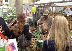 De ZESPRI Gold en Green Organic waren ook los verkrijgbaar en het Vlaamse publiek nam ze dan ook graag mee naar huis.
