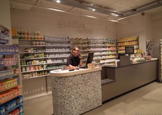 De winkel beschikt sinds kort ook over een aparte servicebalie voor supplementen.