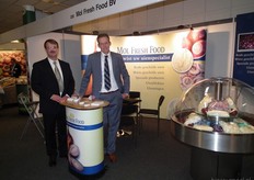 Henk Vrijenhoek en Anthony Mol van Mol Fresh Food.