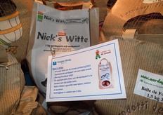 Volop aandacht voor Niek's Witte, de aardappel van de verse winnaar van de Held van de Smaak-verkiezing (afgelopen weekend) in de stand van Vroegop-Windig.