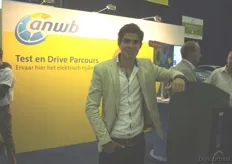 Lars Smit, marketing coördinator elektrisch rijden bij de ANWB