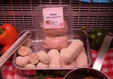 Op deze foto de biologische bitterballen en kroketten van De Vegetarische Slager.