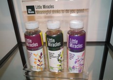Er zijn drie varianten van Little Miracles: white tea, green tea en black tea.