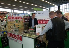 Deze heren kwamen de biologische pils van De Leckere proeven.