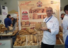 Carl Siegert was uiteraard ook van de partij, de bakker richt zich immers voornamelijk op de horeca.