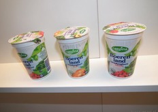 De enige bio-producten in de grote stand.