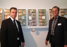 "Eicom Barneveld was voor het zevende jaar op rij present op de Horecava. Rechts directeur Henk van Hamersveld en links zijn zoon Jeffrey. "Het is altijd een succes. We hebben voor volgend jaar al weer geboekt!", aldus Henk."