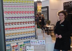 Tamara Koopman presenteerde op de Horecava het nieuwste concept van Piramide.