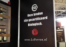 Het merendeel van de broden van Le Perron is inmiddels biologisch gecertficieerd.