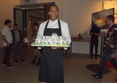 Green & White B.V. liet bezoekers op de Horecava proeven van het ambachtelijke Boerderijs.