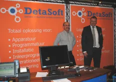 Jan Velten en Henk Hoogendoorn van DetaSoft, duurzame winkelautomatisering.