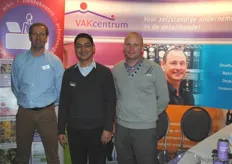 Marco Remmerswaal, Jeremy Bish en Edwin Nengerman van VAKcentrum, een brancheorganisatie voor de zelfstandige levensmiddelendetaillist.