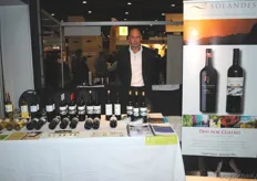 John Bruggink van B&I Wijnhandel, gespecialiseerd in Zuid-Amerikaanse wijnen.