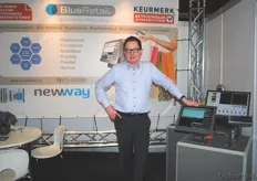 Laurens van der Horn van Newway, leverancier van winkelautomatisering.