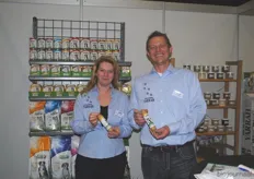 Jolanda Huizing en Jeroen Schweitz van Yarrah Organic Petfood.
