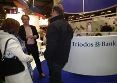 Michiel Wagener (met keycord) heeft onlangs het team Landbouw & Voeding van Triodos Bank Nederland versterkt.