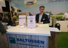 Erik Eikhart van Baltussen Konservenfabriek (één van de licentiehouders van Bio+).