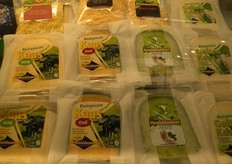 Voor het eerst te zien op de BioFach: kaassnippers en voorverpakte plakjes kaas.