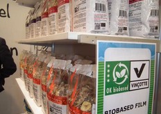 Bio4Pack is producent van de hernieuwbare BTI 43 folie, waarmee onder meer al diverse soorten muesli van Graanpletterij De Halm verpakt worden.