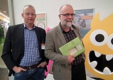 Hilbert Ykema en Bert Leffers van Bio+.