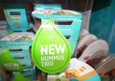 Florentin presenteerde haar nieuwe Hummus Trio.